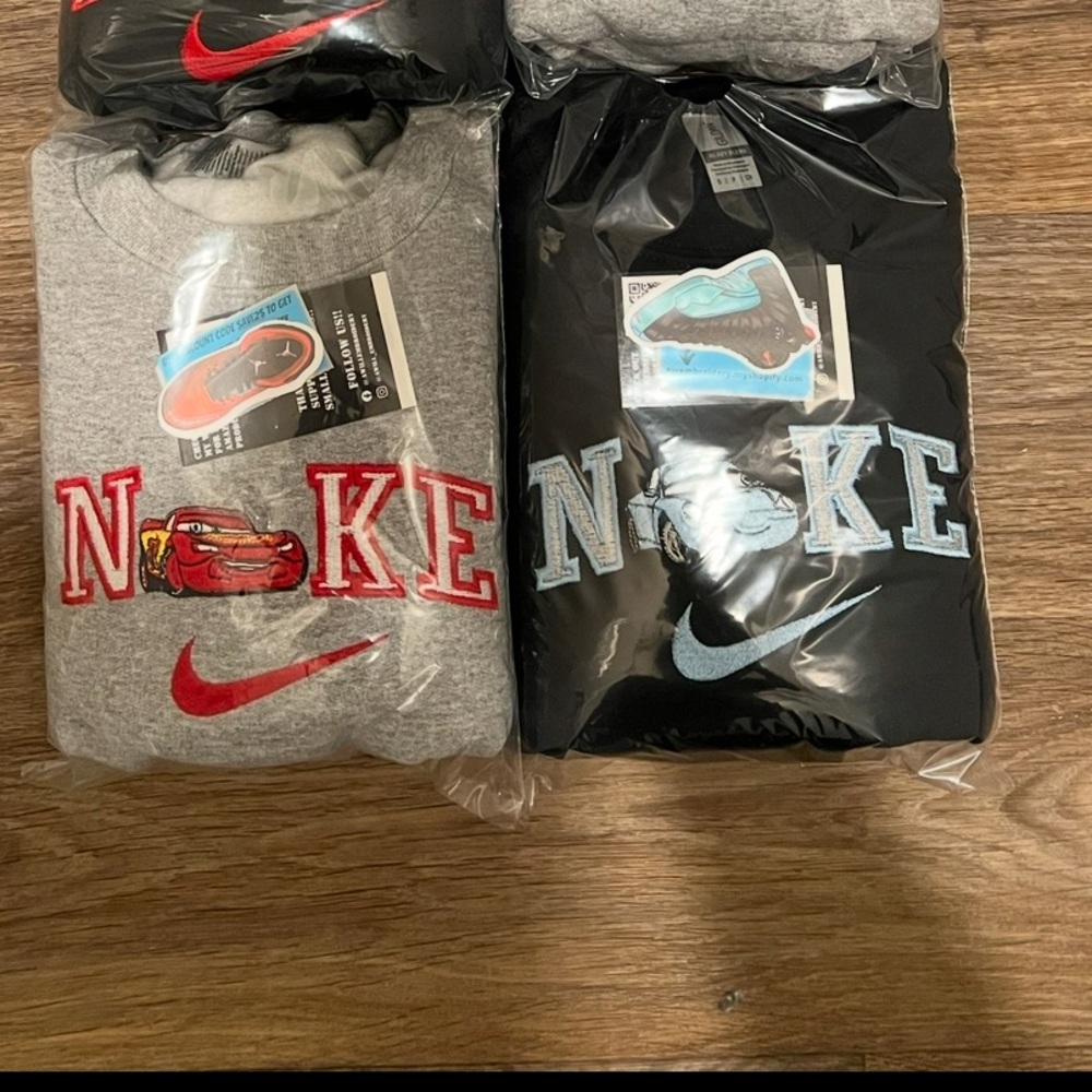 Custom Nike Cars couple bundle sweatshirt